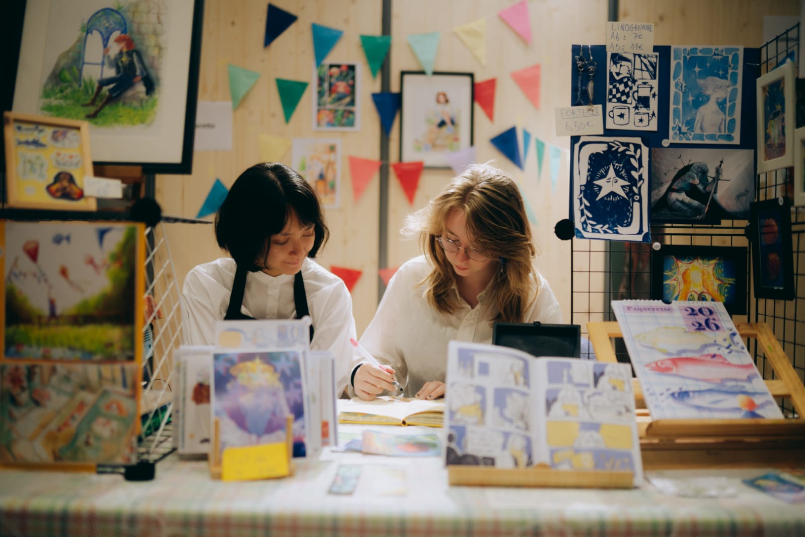 Paquerette et Ethereal's art
