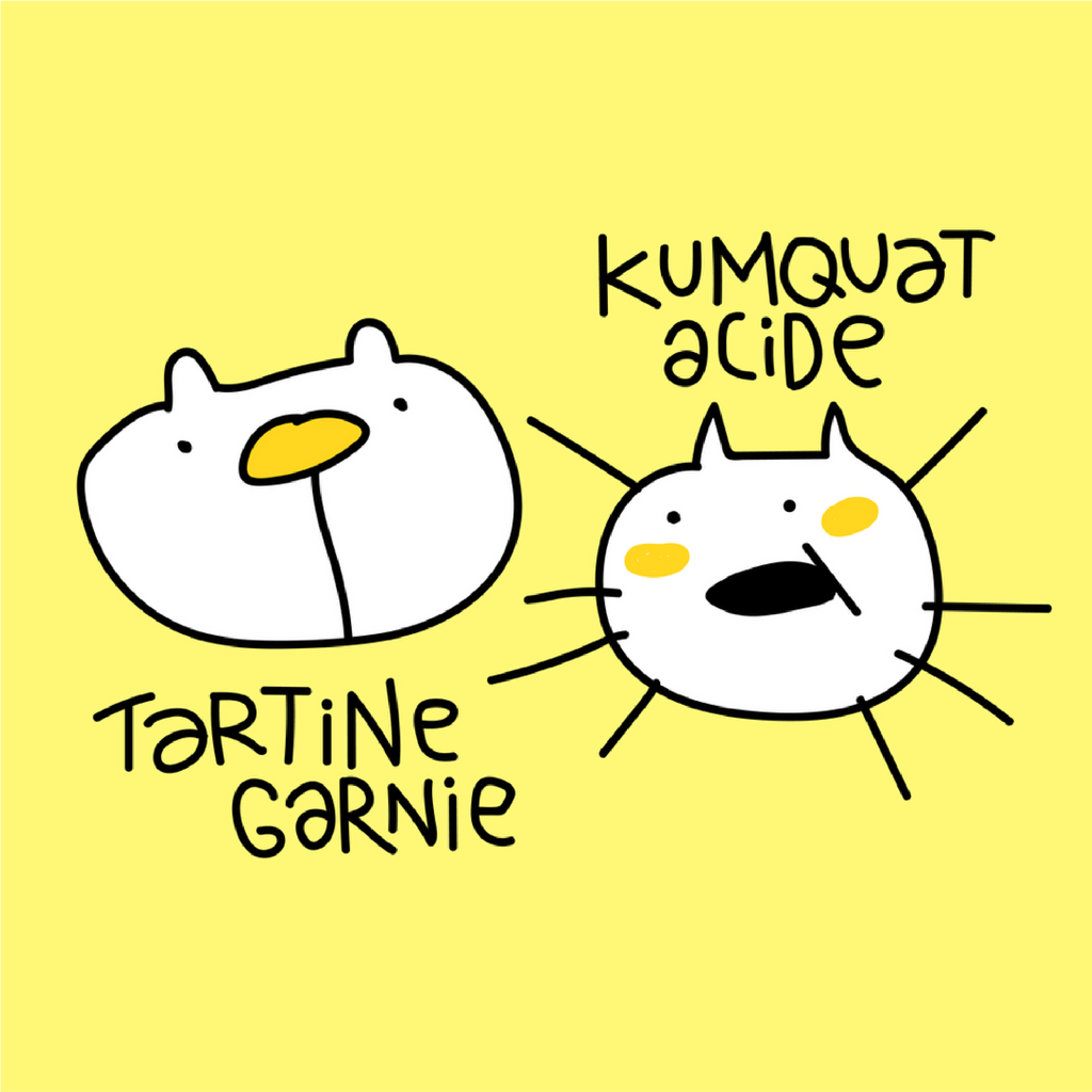 Kumquat Garni (Tartine Garnie et Kumquat Acide)