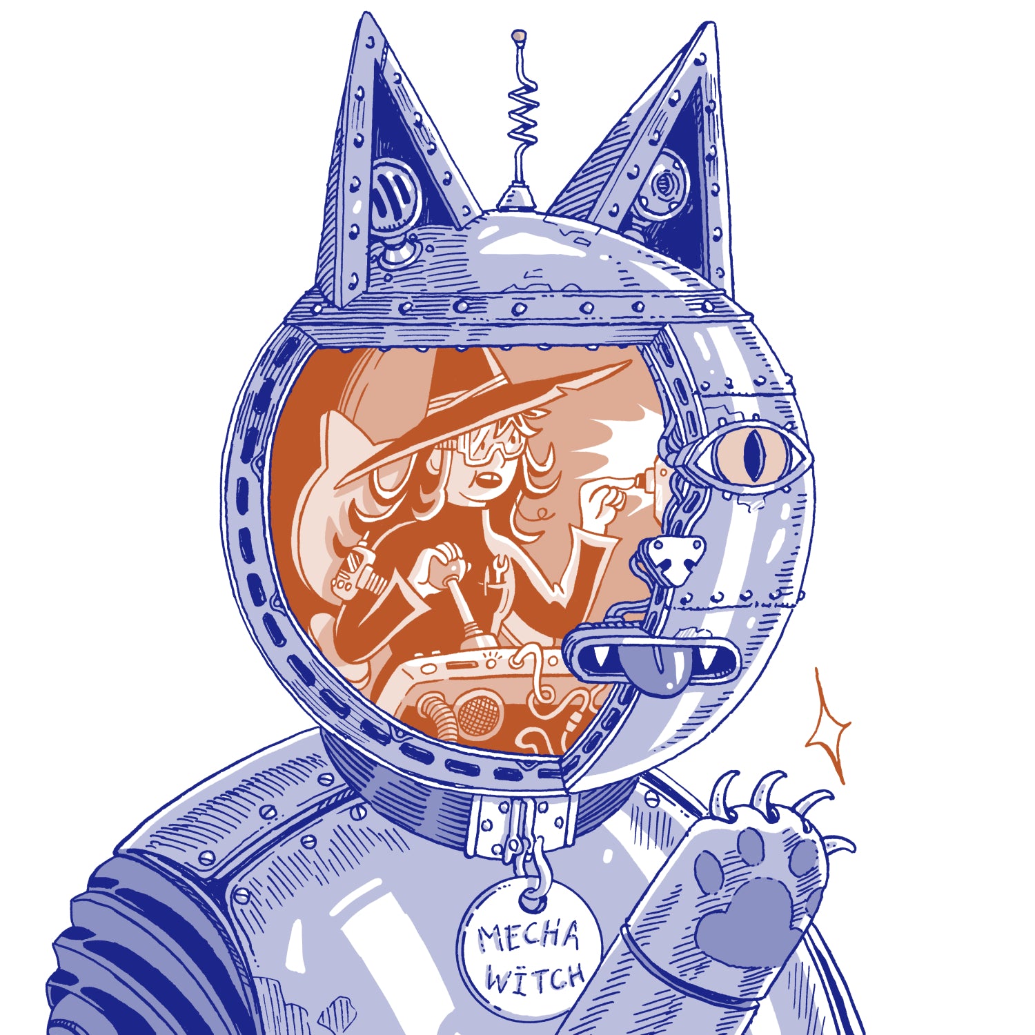 Mecha Witch (Lucille Meister et Guy Pradel)