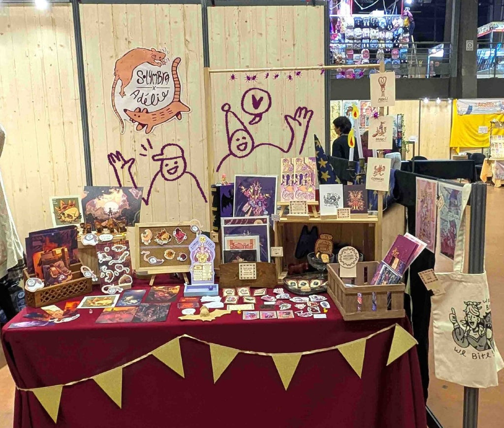 Solymbra et Adélie Giraud Stand
